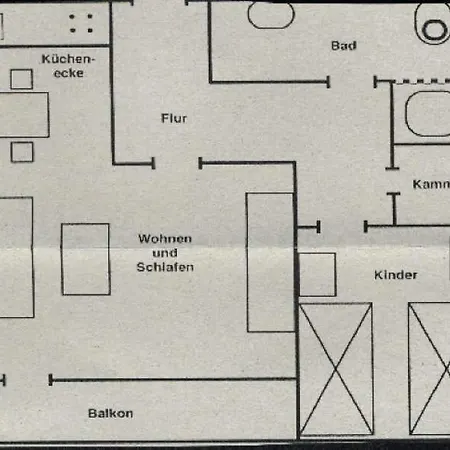 Haus Steuerbord Апартаменты Бюзум